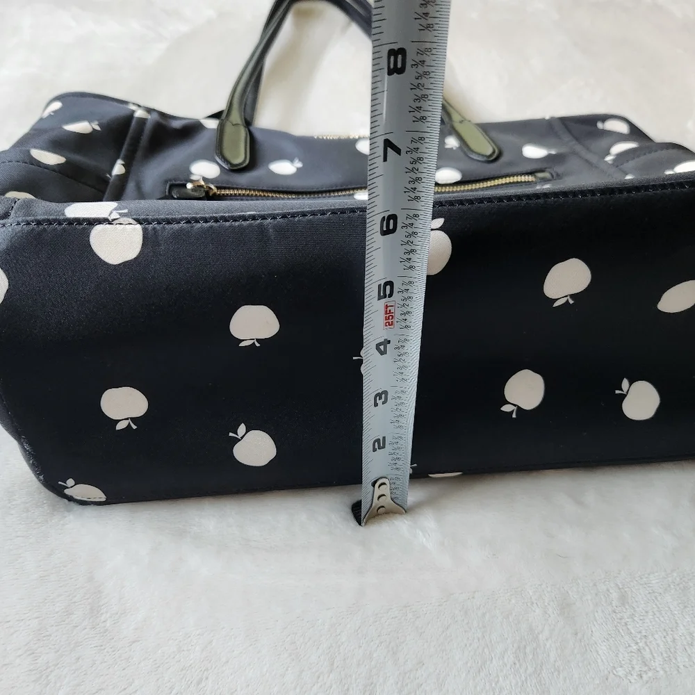 RESERVED: Kate Spade Black and White Apple Tote - Teacher Tote - Picture 16 of 16